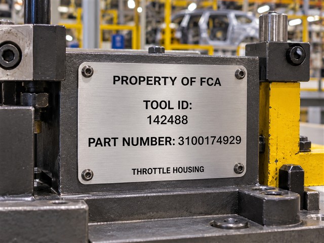 Identificación de propiedad de herramienta FCA