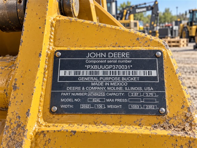Identificación de componente John Deere