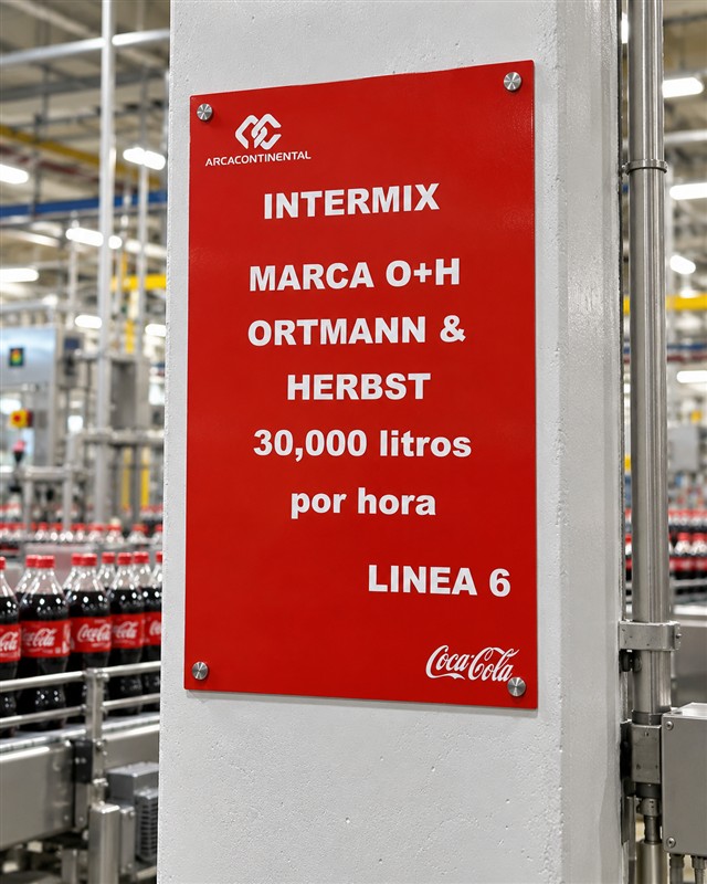 Identificación de equipo Intermix en línea de producción