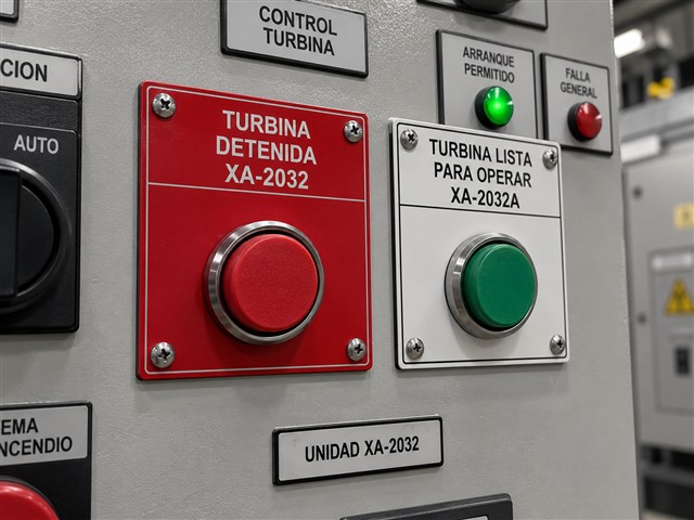 Identificación de estado de turbina